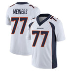 Johmsee D.Broncos #77 Quinn Meinerz Player White Vapor Untouchable Limited Home Game Stitched Jerseys