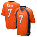 Johmsee D.Broncos #7 John Elway Player Orange Game Stitched Jerseys