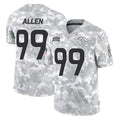 Johmsee D.Broncos #99 Zach Allen Player Arctic Camo Salute To Service Limited Stitched Jerseys