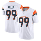 Johmsee D.Broncos #99 Zach Allen Player White Limited Vapor F.U.S.E. Home Game Stitched Jerseys