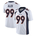 Johmsee D.Broncos #99 Zach Allen Player White Vapor Untouchable Limited Home Game Stitched Jerseys