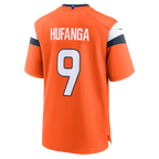 Johmsee D.Broncos #9 Talanoa Hufanga Orange Team Game Stitched Jerseys