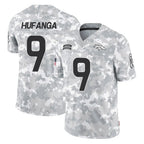 Johmsee D.Broncos #9 Talanoa Hufanga Player Arctic Camo Salute To Service Limited Stitched Jerseys
