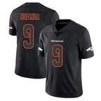 Johmsee D.Broncos #9 Talanoa Hufanga Player Black Impact Limited Game Stitched Jerseys