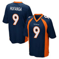 Johmsee D.Broncos #9 Talanoa Hufanga Player Navy Game Stitched Jerseys