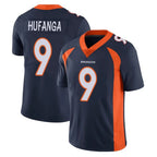Johmsee D.Broncos #9 Talanoa Hufanga Player Navy Vapor Untouchable Limited Game Stitched Jerseys