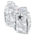 Johmsee D.Cowboys Arctic Camo Salute to Service Hoodies Limited Game Blank Player Stitched Jerseys