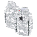 Johmsee D.Cowboys Arctic Camo Salute to Service Hoodies Limited Game Blank Player Stitched Jerseys