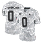 Johmsee D.Cowboys #0 DeMarvion Overshown Player Arctic Camo Salute to Service Limited Home Game Stitched Jerseys