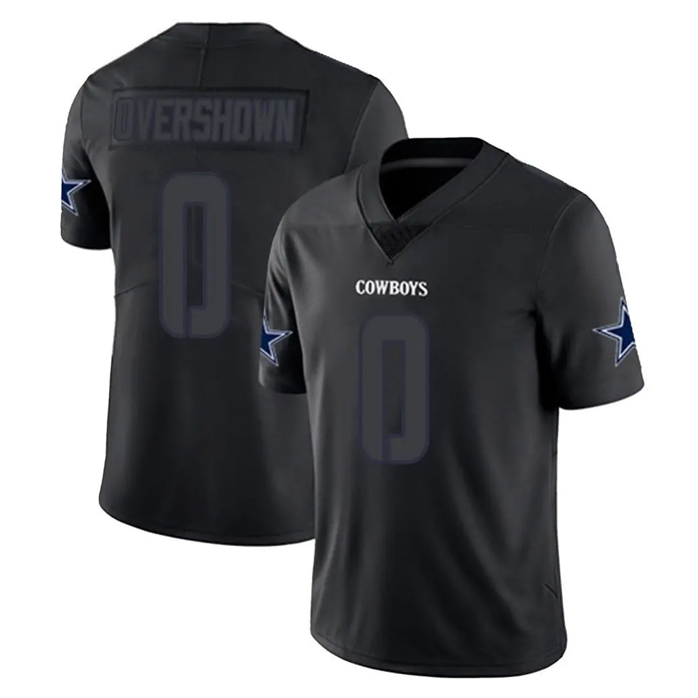 Johmsee D.Cowboys #0 DeMarvion Overshown Player Black Impact Limited Home Game Stitched Jerseys