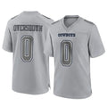 Johmsee D.Cowboys #0 DeMarvion Overshown Player Gray Atmosphere Fashion Home Game Stitched Jerseys