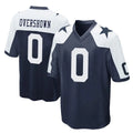 Johmsee D.Cowboys #0 DeMarvion Overshown Player Navy-White Alternate Home Game Stitched Jerseys