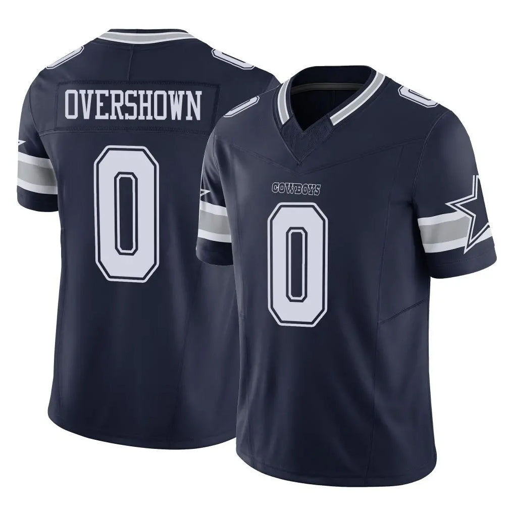 Johmsee D.Cowboys #0 DeMarvion Overshown Player Navy Limited Vapor F.U.S.E. Home Game Stitched Jerseys