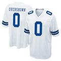 Johmsee D.Cowboys #0 DeMarvion Overshown Player White Home Game Stitched Jerseys