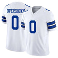 Johmsee D.Cowboys #0 DeMarvion Overshown Player White Limited Vapor F.U.S.E. Home Game Stitched Jerseys