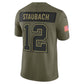 D.Cowboys #12 Roger Staubach Olive 2025 Salute to Service Retired Limited American Football Jersey