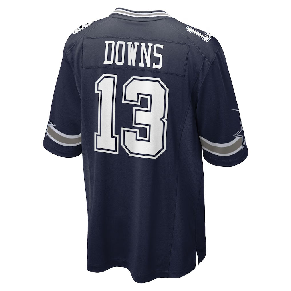 Johmsee D.Cowboys #13 Caleb Downs Navy 2026 Draft First Round Pick No. 11 Team Game Stitched Jerseys