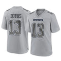 Johmsee D.Cowboys #13 Caleb Downs Player Gray Atmosphere Fashion Home Game Stitched Jerseys