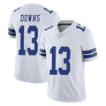 Johmsee D.Cowboys #13 Caleb Downs Player White Vapor Untouchable Limited Home Game Stitched Jerseys