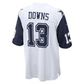 Johmsee D.Cowboys #13 Caleb Downs White Alternate Game Stitched Jerseys
