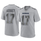 Johmsee D.Cowboys #17 Brandon Aubrey Player Gray Atmosphere Fashion Home Game Stitched Jerseys