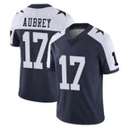 Johmsee D.Cowboys #17 Brandon Aubrey Player Navy-White Limited Alternate Vapor Untouchable Home Game Stitched Jerseys