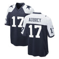 Johmsee D.Cowboys #17 Brandon Aubrey Player Navy Alternate Game Stitched Jerseys