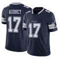 Johmsee D.Cowboys #17 Brandon Aubrey Player Navy Vapor F.U.S.E. Limited Stitched Jerseys