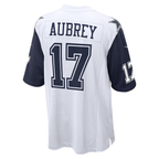 Johmsee D.Cowboys #17 Brandon Aubrey White Alternate Game Team Stitched Jerseys