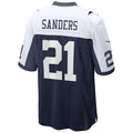 Johmsee D.Cowboys #21 Deion Sanders Player Navy Alternate Game Stitched Jerseys