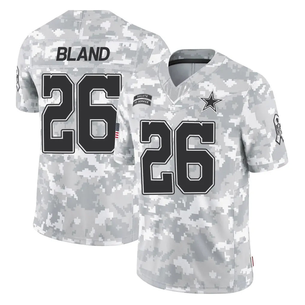 Johmsee D.Cowboys #26 DaRon Bland Player Arctic Camo Salute to Service Limited Home Game Stitched Jerseys