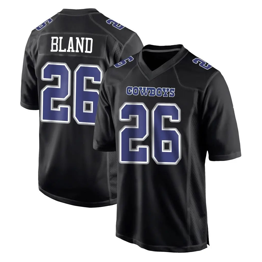 Johmsee D.Cowboys #26 DaRon Bland Player Carbon Black Fashion Home Game Stitched Jerseys