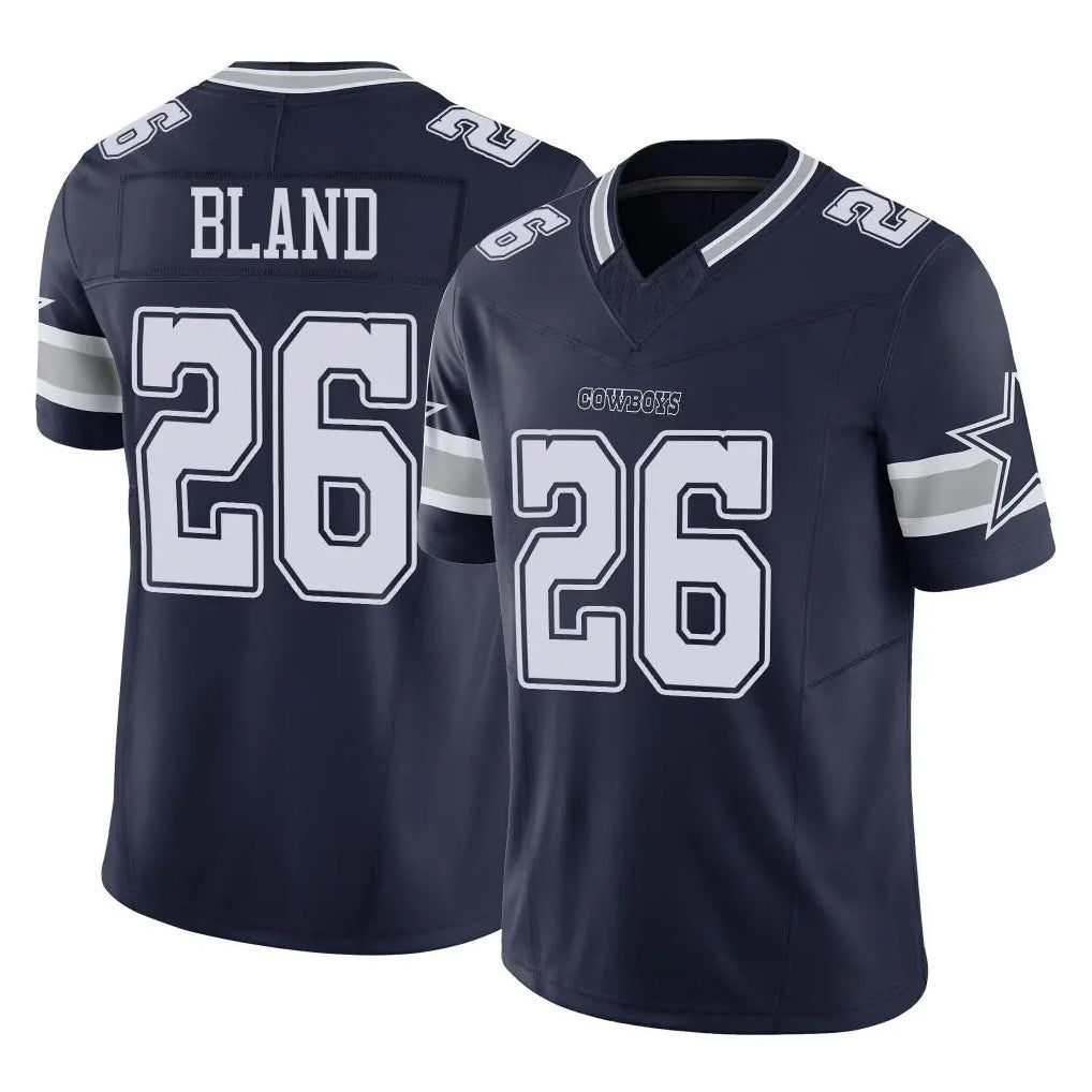 Johmsee D.Cowboys #26 DaRon Bland Player Navy Limited Vapor F.U.S.E. Home Game Stitched Jerseys