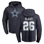 Johmsee D.Cowboys #26 DaRon Bland Player Navy Pullover Hoodies Limited Stitched Jerseys