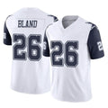 Johmsee D.Cowboys #26 DaRon Bland Player White-Navy Limited Vapor F.U.S.E. Home Game Stitched Jerseys