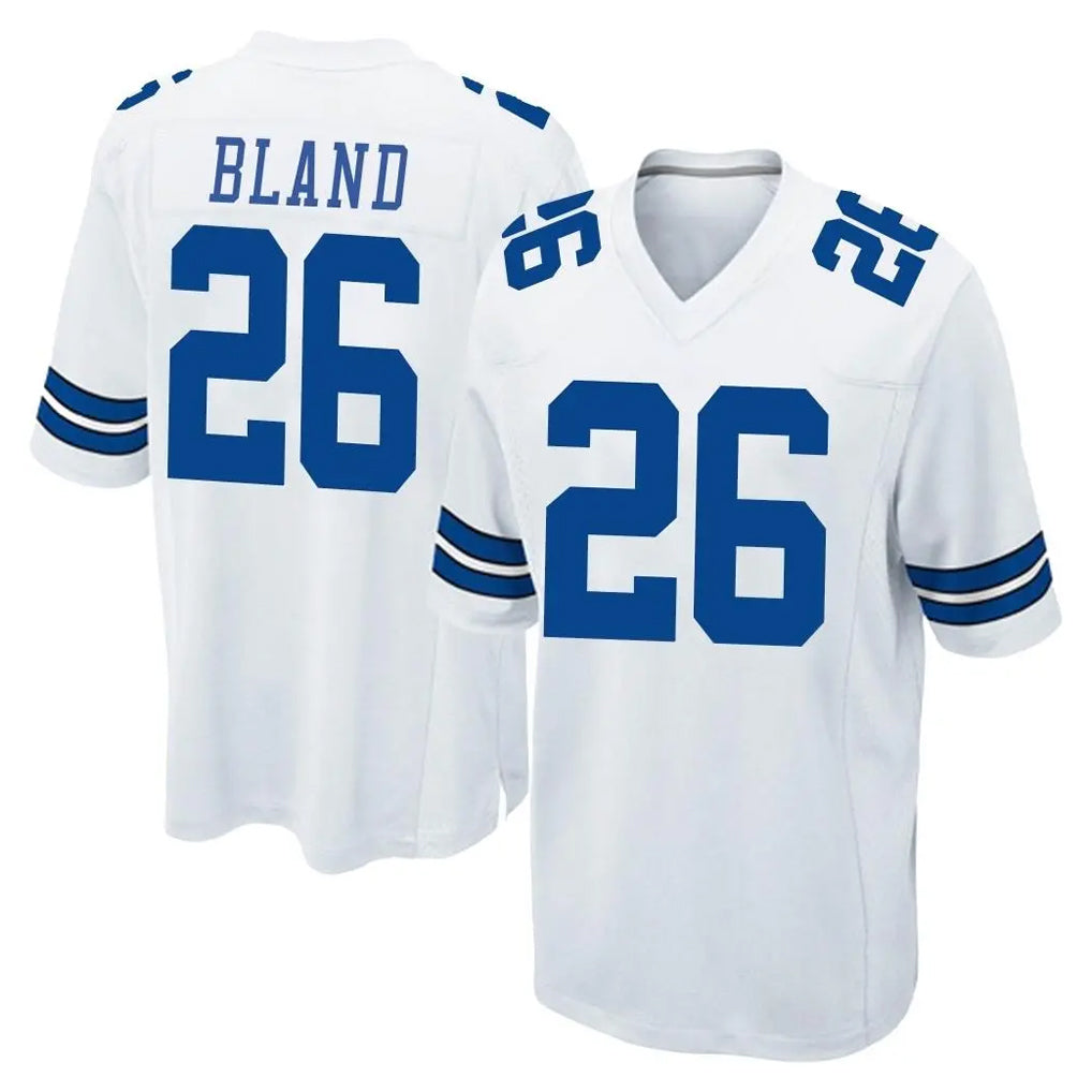 Johmsee D.Cowboys #26 DaRon Bland Player White Home Game Stitched Jerseys