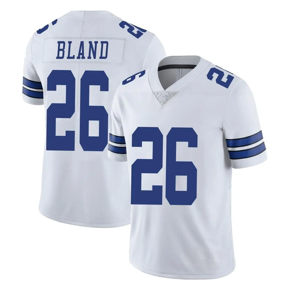 Johmsee D.Cowboys #26 DaRon Bland Player White Vapor Untouchable Limited Home Game Stitched Jerseys