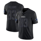 Johmsee D.Cowboys #33 Javonte Williams Player Black Impact Limited Home Game Stitched Jerseys