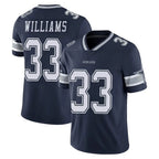 Johmsee D.Cowboys #33 Javonte Williams Player Navy Vapor Untouchable Limited Home Game Stitched Jerseys