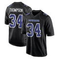 Johmsee D.Cowboys #34 Jalen Thompson Player Carbon Black Fashion Home Game Stitched Jerseys