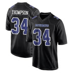 Johmsee D.Cowboys #34 Jalen Thompson Player Carbon Black Fashion Home Game Stitched Jerseys