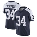 Johmsee D.Cowboys #34 Jalen Thompson Player Navy-White Limited Alternate Vapor Untouchable Home Game Stitched Jerseys