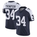 Johmsee D.Cowboys #34 Jalen Thompson Player Navy-White Limited Alternate Vapor Untouchable Home Game Stitched Jerseys