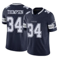 Johmsee D.Cowboys #34 Jalen Thompson Player Navy Limited Vapor F.U.S.E. Home Game Stitched Jerseys