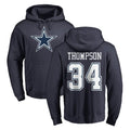 Johmsee D.Cowboys #34 Jalen Thompson Player Navy Pullover Hoodies Limited Stitched Jerseys