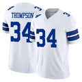 Johmsee D.Cowboys #34 Jalen Thompson Player White Limited Vapor F.U.S.E. Home Game Stitched Jerseys