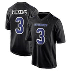 Johmsee D.Cowboys #3 George Pickens Player Carbon Black Fashion Home Game Stitched Jerseys