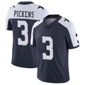 Johmsee D.Cowboys #3 George Pickens Player Navy-White Limited Alternate Vapor Untouchable Home Game Stitched Jerseys