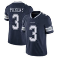 Johmsee D.Cowboys #3 George Pickens Player Navy Vapor Untouchable Limited Home Game Stitched Jerseys
