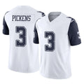 Johmsee D.Cowboys #3 George Pickens Player White-Navy Limited Vapor F.U.S.E. Home Game Stitched Jerseys